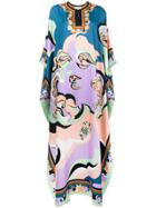Emilio Pucci Edie Long Flared Dress - Pink
