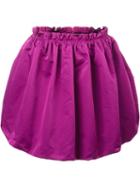 Mcq Alexander Mcqueen Volume Skirt, Women's, Size: 40, Pink/purple, Polyester/viscose