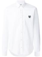 Kenzo Mini Tiger Button Down Shirt, Men's, Size: Xs, White, Cotton