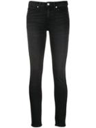 Calvin Klein Jeans Mid-rise Skinny Jeans - Black