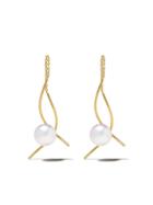 Tasaki 18kt Yellow Gold A Fine Balance Earrings
