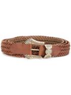 Y / Project - Buckle Belt - Men - Calf Leather - One Size, Brown, Calf Leather