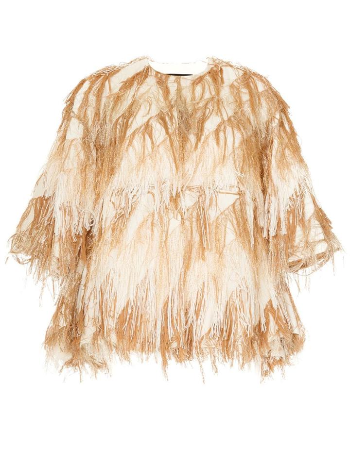 Muller Of Yoshiokubo Flow Fringe Jacket - Multicolour