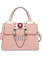 Miu Miu Lady Madras Handbag - Pink