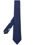 Salvatore Ferragamo Classic Plain Tie - Blue