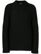 Ann Demeulemeester Crewneck Sweater - Black