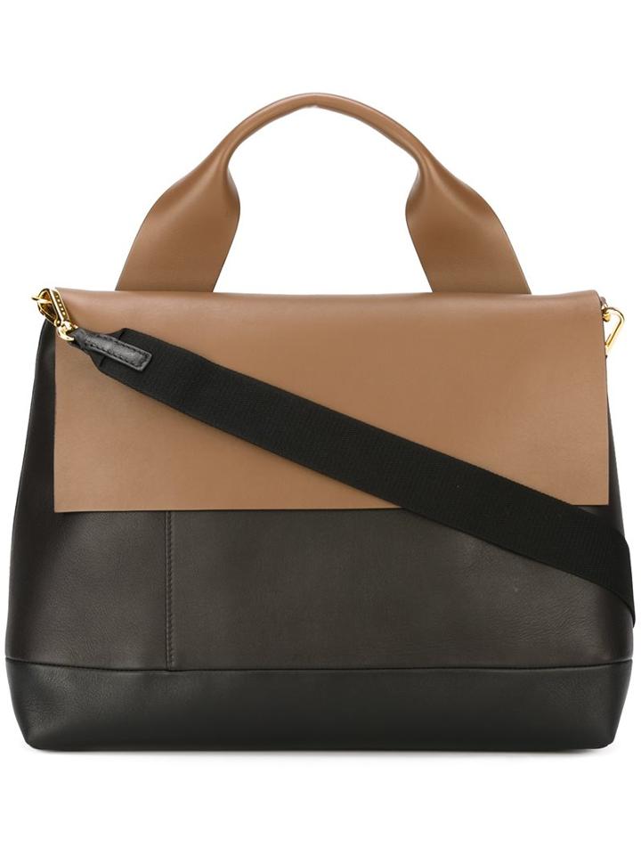 Marni 'city Pod' Tote, Women's, Brown