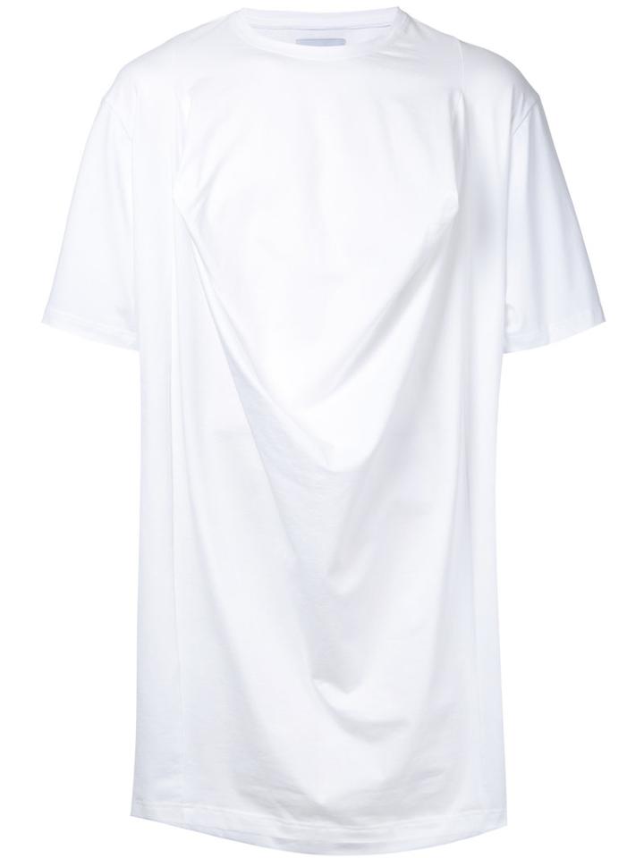 Wan Hung - Haina Long T-shirt - Men - Cotton/spandex/elastane - M, White, Cotton/spandex/elastane