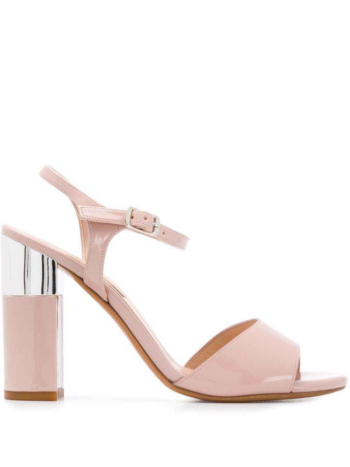 Albano Block Heel Sandals - Pink