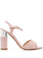 Albano Block Heel Sandals - Pink