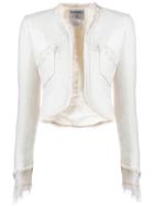 Chanel Pre-owned 2004 Fitted Jacket - Neutrals