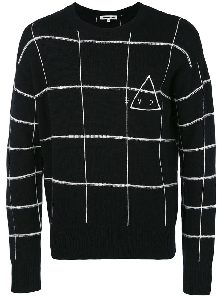 Mcq Alexander Mcqueen - Checked Jumper - Men - Cashmere/wool - M, Black, Cashmere/wool