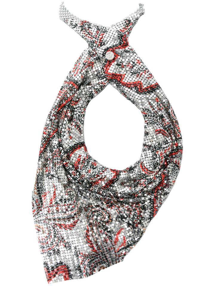 Paco Rabanne Chainmail Scarf - Metallic