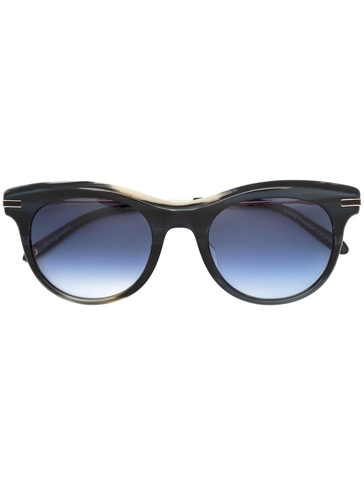 Garrett Leight - Andalusia Sunglasses - Women - Steel/acetate - 49, Black, Steel/acetate