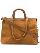 Marsèll Top Zipped Tote Bag - Brown