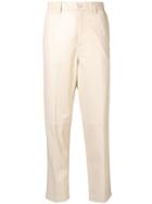 Reinaldo Lourenço Straight-leg Biker Trousers - Neutrals