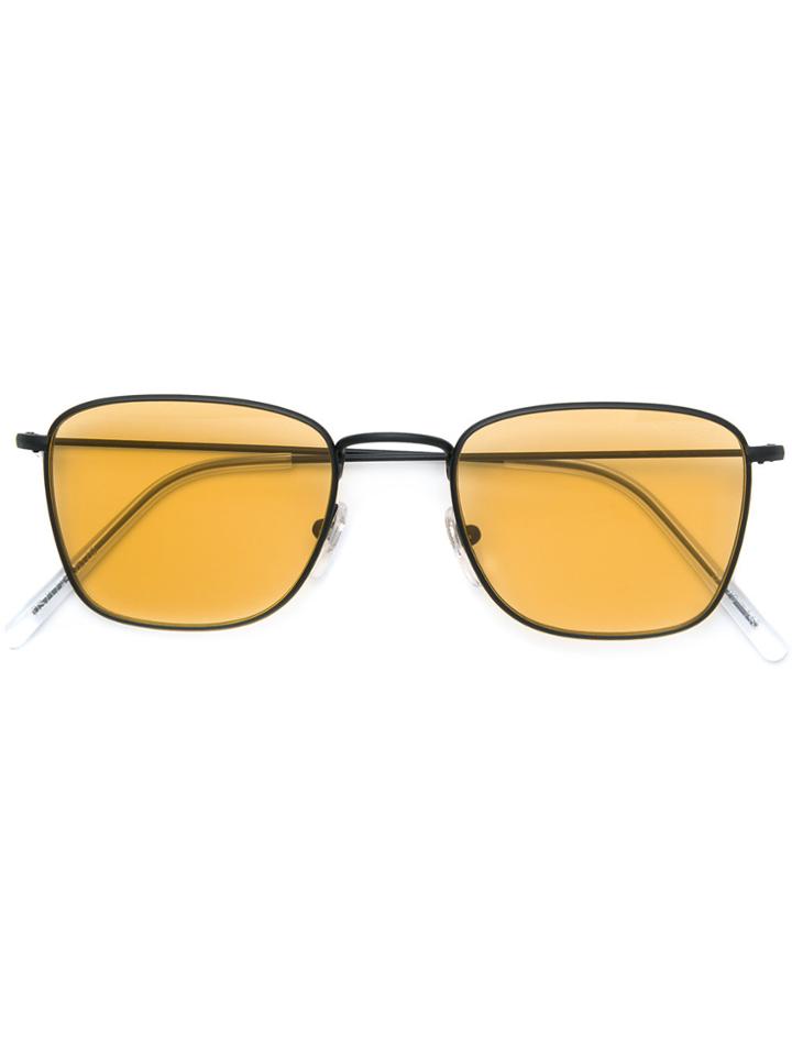 Retrosuperfuture Strand Square Frame Sunglasses - Black