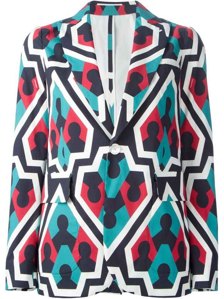 Dsquared2 Abstract Print Blazer