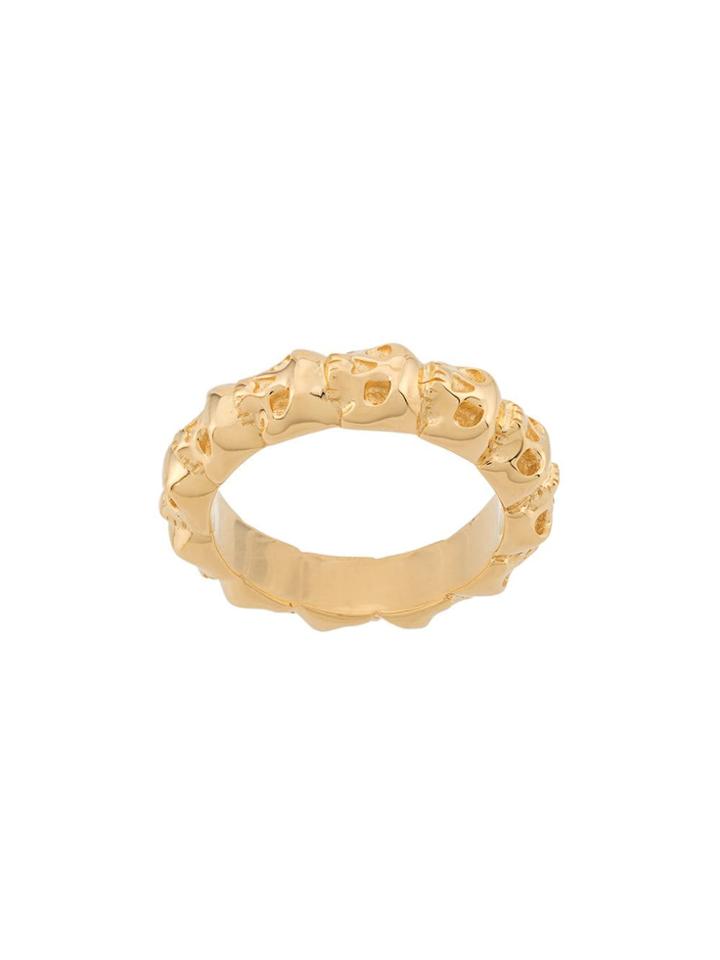 Northskull Skull Ring - Gold