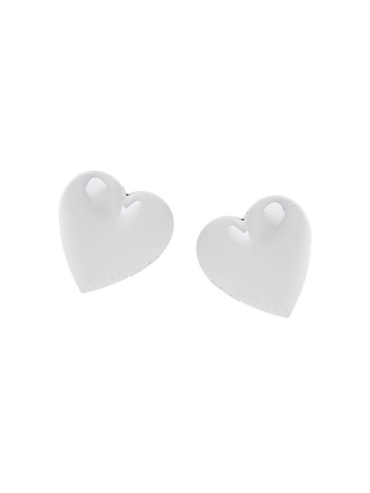 Peter Do Heart Shaped Earrings - Silver