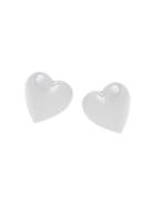 Peter Do Heart Shaped Earrings - Silver