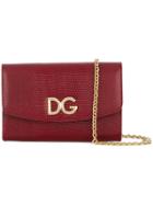 Dolce & Gabbana Crossbody Wallet Bag - Red