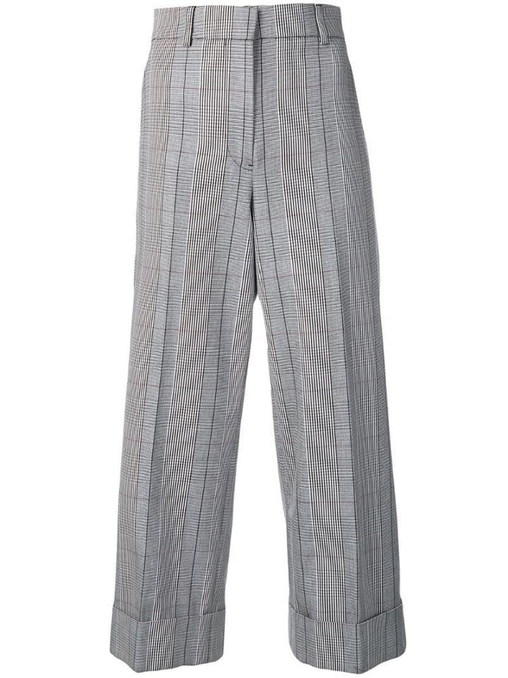 Thom Browne Prince Of Wales Sack Trouser - Grey