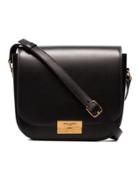 Saint Laurent Slp Betty Smth Lthr Stchl - Black