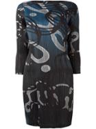 Pleats Please By Issey Miyake Pleated Long Fit Blouse, Women's, Size: 4, Black, Polyester