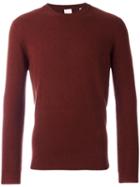 Paul Smith Crew Neck Jumper, Men's, Size: Large, Red, Cashmere
