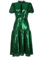 Macgraw Ziggy Sequinned Dress - Green