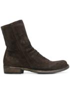 Officine Creative Fitted Zip-up Boots - Brown