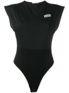 Gcds Logo Bodysuit - Black