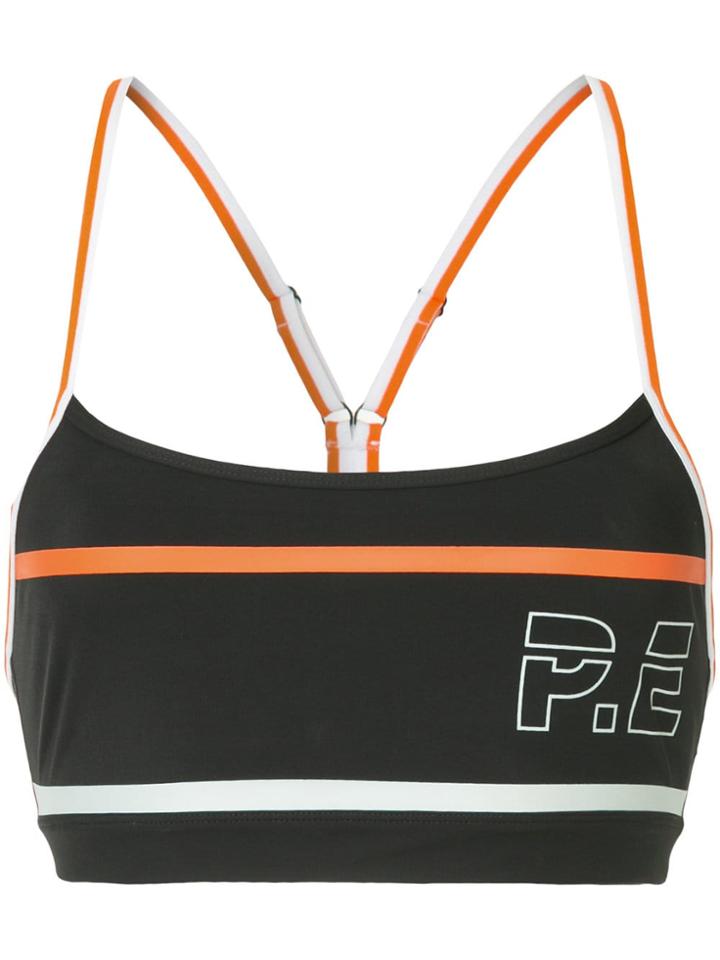 P.e Nation Chariot Crop Top - Black