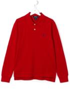 Ralph Lauren Kids Long Sleeve Polo Shirt, Boy's, Size: 14 Yrs, Red
