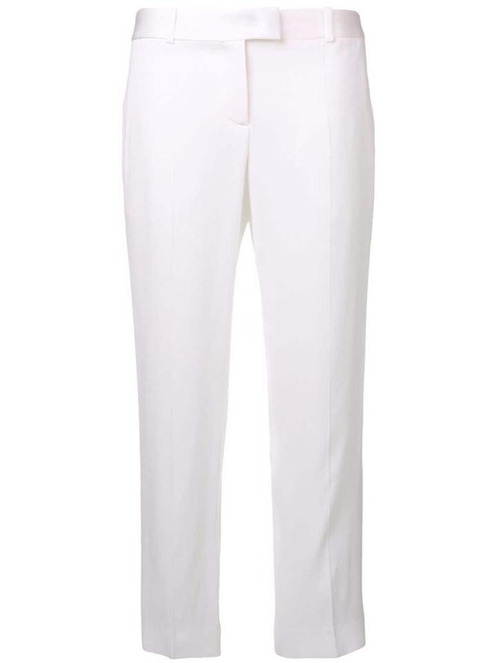 Ermanno Scervino Cropped Tailored Trousers - White