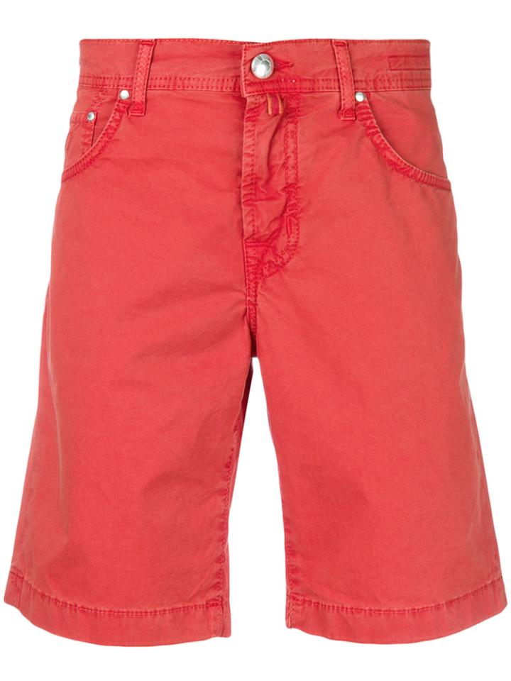 Jacob Cohen Chino Shorts - Red
