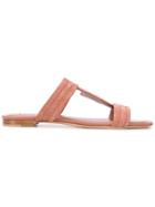 Tod's Double T Sandals - Pink