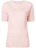 Marni Raw Hem T-shirt - Pink