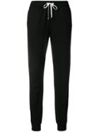 Liu Jo Stripe Track Pants - Black