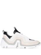 Pierre Hardy Vibe Geometric-panelled Sneakers - White