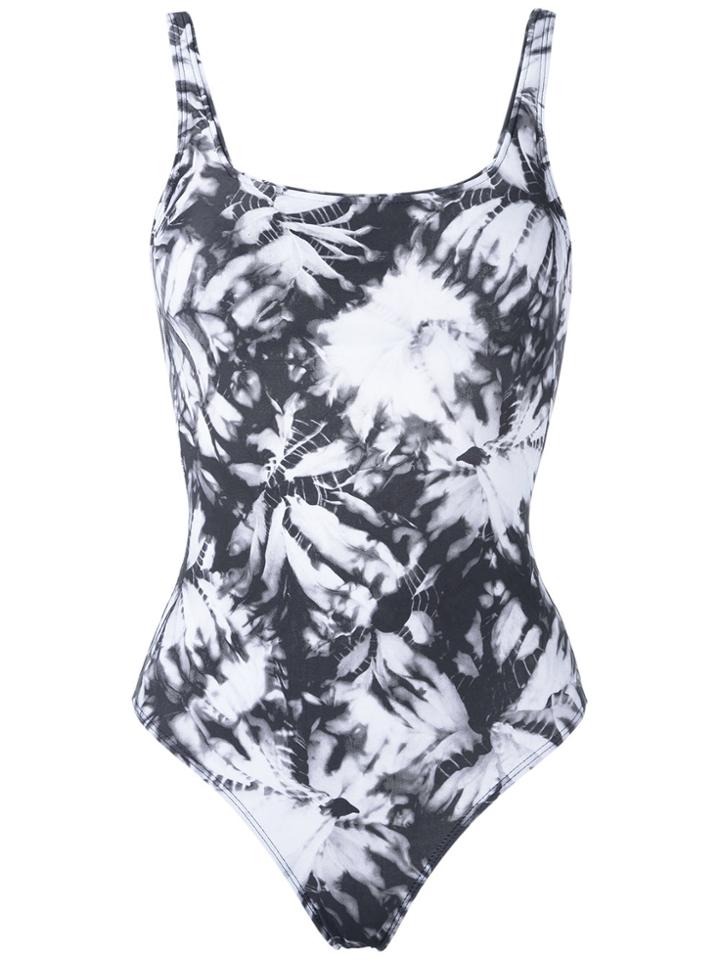 Lygia & Nanny Printed Bodysuit - Black