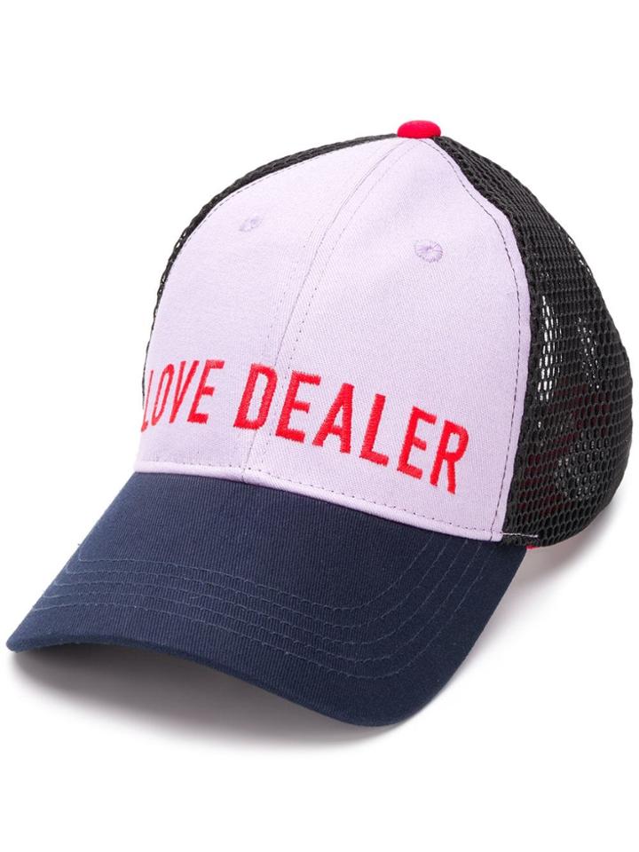 Golden Goose Slogan Baseball Cap - Black