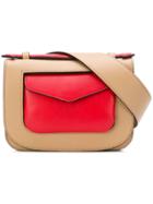 Stée Two-tone Belt Bag - Neutrals