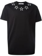 Givenchy Star Print T-shirt, Men's, Size: Xxs, Black, Cotton