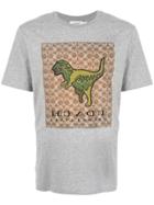 Coach Dinosaur Print T-shirt - Grey