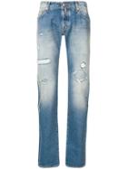 Jacob Cohen Distressed Regular Fit Jeans - Blue