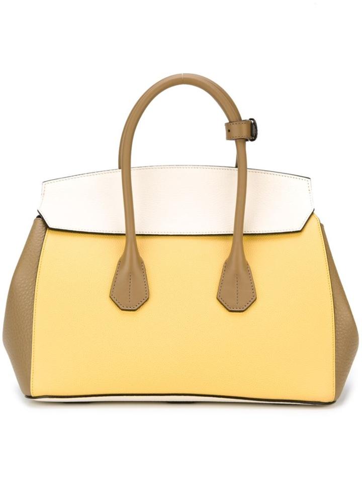Bally Tricolour Tote Bag