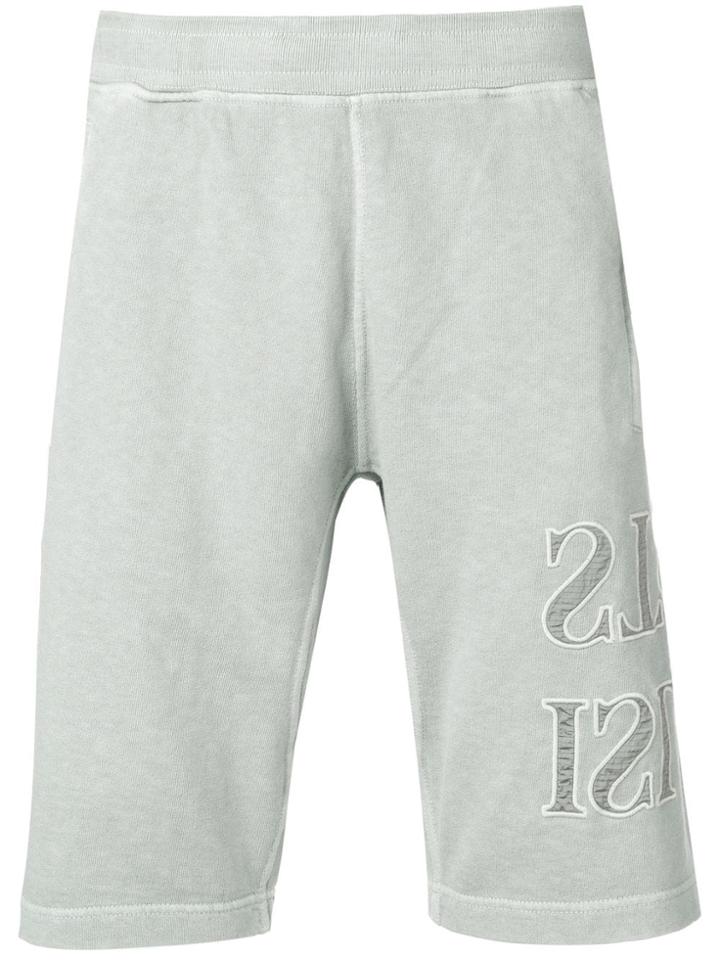 Stone Island Logo Track Shorts - Grey
