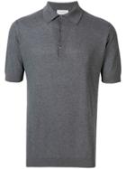 John Smedley Basic Polo Shirt - Grey